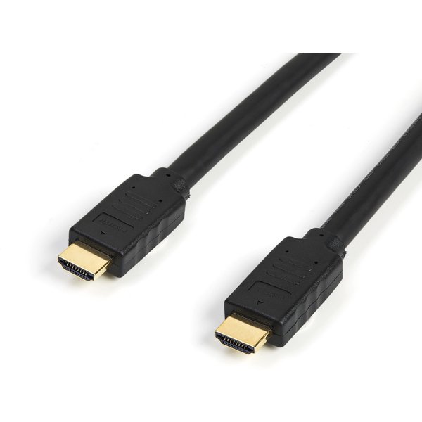 Startech.Com Cavo Hdmi 2.0 Attivo Ad Alta Velocità Da 15M - Certificato CL2 Per Installazione A Parete - Cavo Hdmi UHD 4K 60Hz Lungo E Durevole - Arc, HDR 18Gbps - Cavo Video Hdmi M/M Nero-image