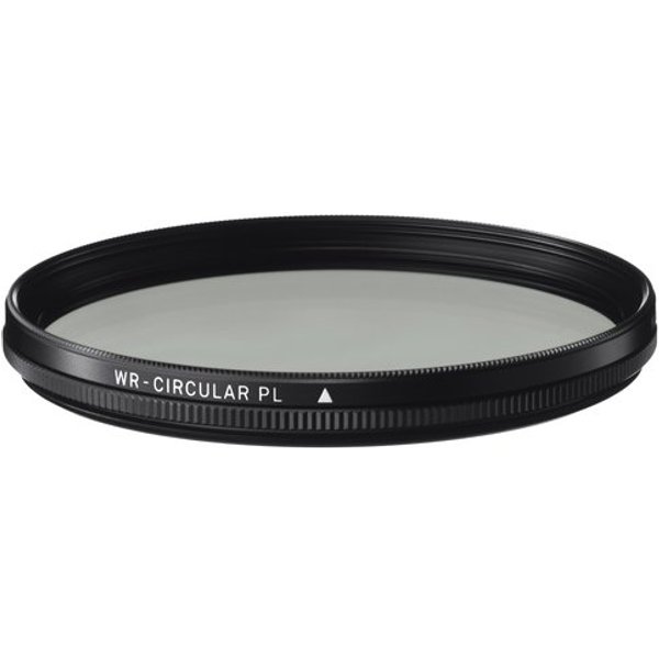 Filtro Fotografico Sigma AFC9C0 WR CPL 58Mm Black-image