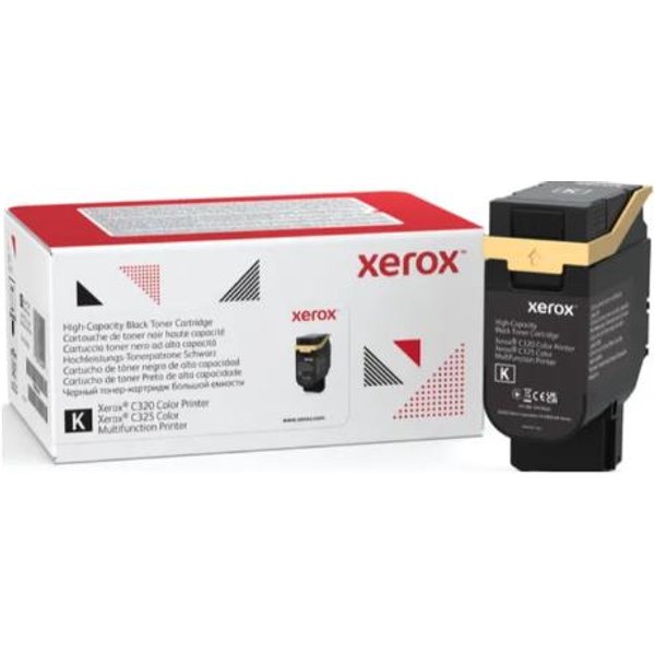 Xerox Cartuccia Toner Nero A Alta Capacità Da 8000 Pagine Per Stampante A Colori ® C320/Multifunzione A Colori ® C325 (006R04831)-image