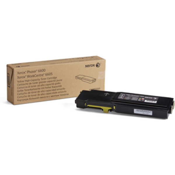 Xerox Cartuccia Toner Giallo Per Phaser™ 6600, Workcentre™ 6605-image