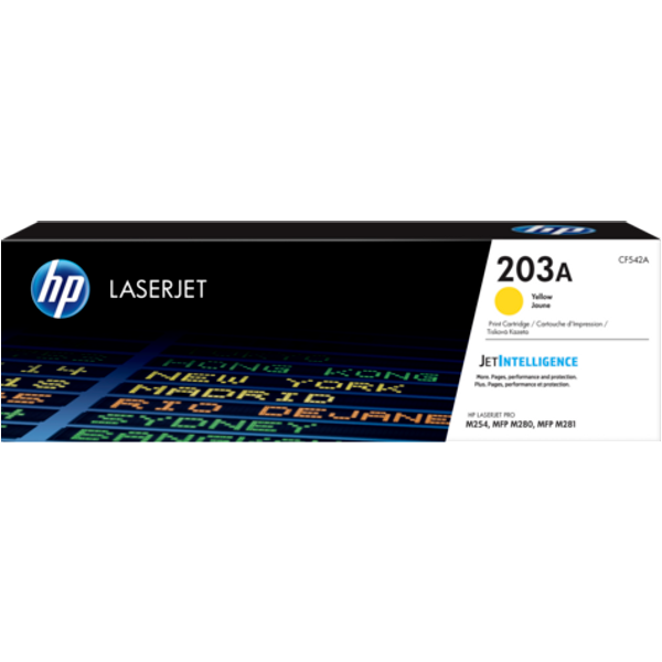 HP Cartuccia Toner Giallo Originale Laserjet 203A-image