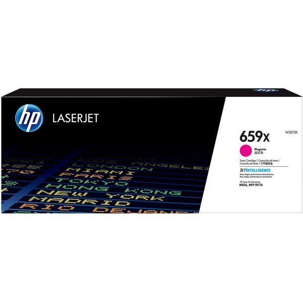 HP Laserjet Cartuccia Toner Magenta Originale 659X Ad Alta Capacità-image