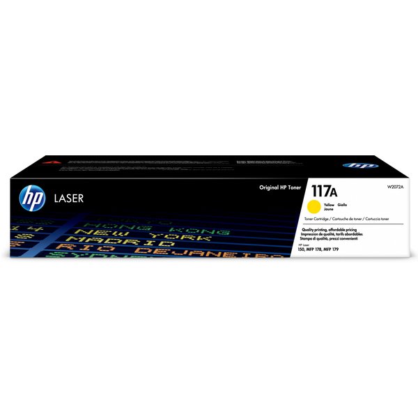 HP Cartuccia Toner Giallo Per Stampante Laser Originale 117A-image