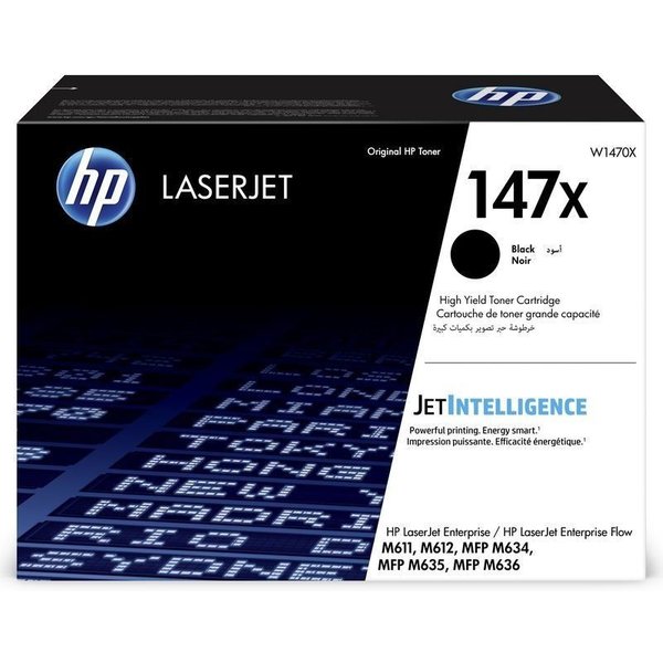 HP Laserjet Cartuccia Toner Nero Originale 147X Ad Alta Capacità-image