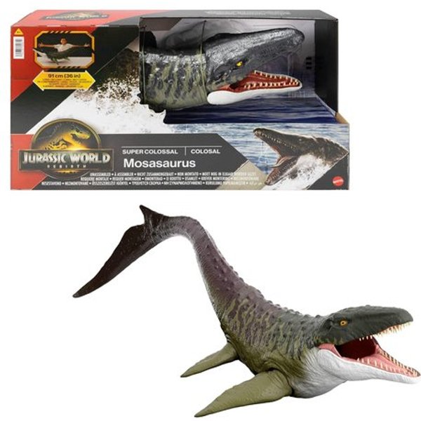Jurassic World Rebirth Mosasauro Supercolossale-image