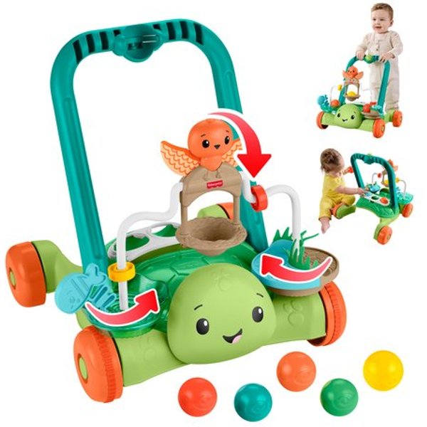 Gioco Primipassi Fisher Price JKD63 Tartaruga Primipassi-image