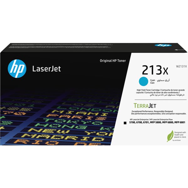 HP Cartuccia Toner Originale Ciano Ad Alta Capacità Laserjet 213X-image