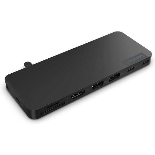 Lenovo 4X11N40212 Replicatore Di Porte E Docking Station Per Laptop Cablato USB 3.2 Gen 1 (3.1 Gen 1) Type-C Nero-image