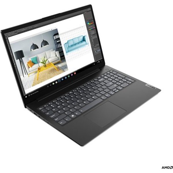 Lenovo V15 G2 ALC AMD Ryzen™ 7 5700U Computer Portatile 39,6 Cm (15.6") Full HD 8 GB DDR4-SDRAM 512 GB SSD Wi-Fi 5 (802.11Ac) Windows 11 Pro Nero Italiano-image