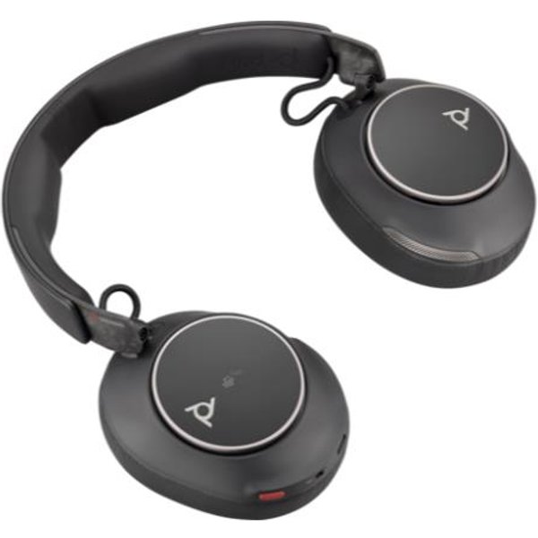 HP Poly Cuffie Poly Voyager Surround 80 UC Con Connettore USB-C Certificate Per Microsoft Teams + Adattatore USB-C/A-image