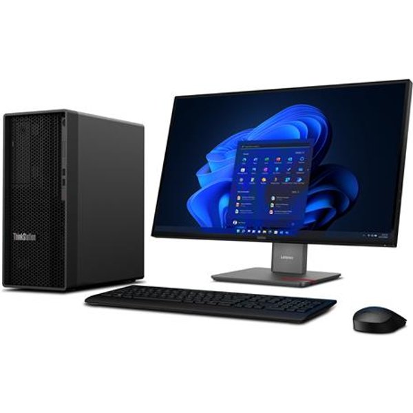 Lenovo Thinkstation P2 Tower Gen 2 Intel Core Ultra 7 265 32 GB DDR5-SDRAM 1 TB SSD Nvidia Geforce RTX 5060 Windows 11 Pro Stazione Di Lavoro Nero-image