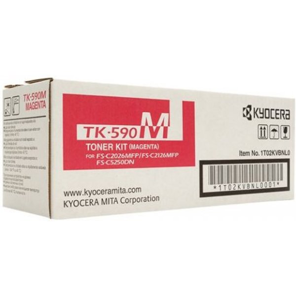 Kyocera TK-590M Cartuccia Toner 1 Pz Originale Magenta-image