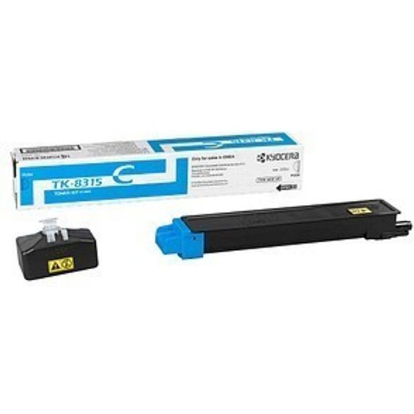 Kyocera TK-8315C Cartuccia Toner 1 Pz Originale Ciano-image