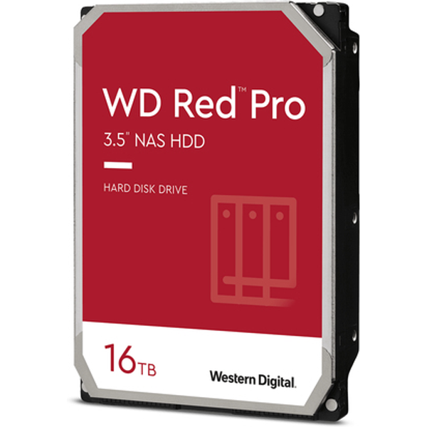 Western Digital HDD RED PRO 16TB 3,5 7200RPM Sata 6GB/S 256MB Cache-image