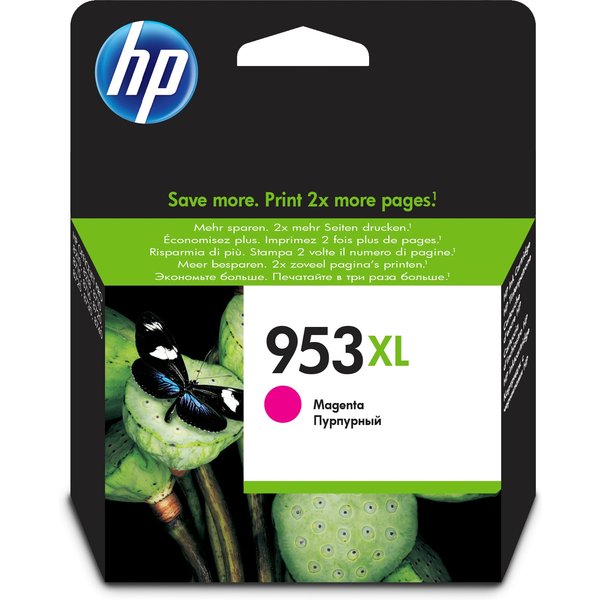 HP Cartuccia Inchiostro Magenta Originale Ad Alta Capacità 953XL-image