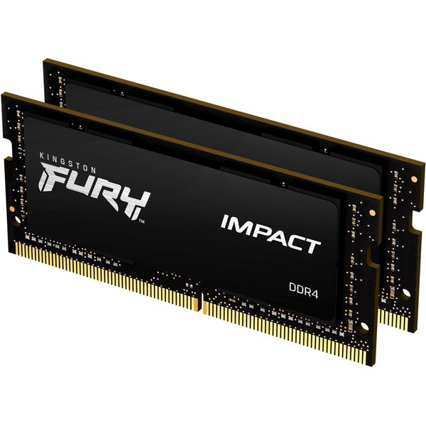 Kingston Technology Fury 64GB 3200Mt/S DDR4 CL20 Sodimm (Kit Of 2) Impact-image