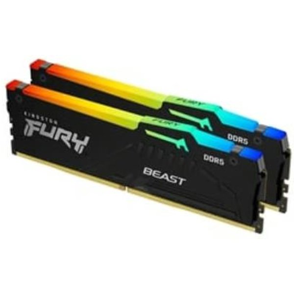 Kingston Technology Fury Beast 16 GB 6000 Mt/S DDR5 CL36 Dimm (Kit Da 2 Moduli) RGB Expo-image