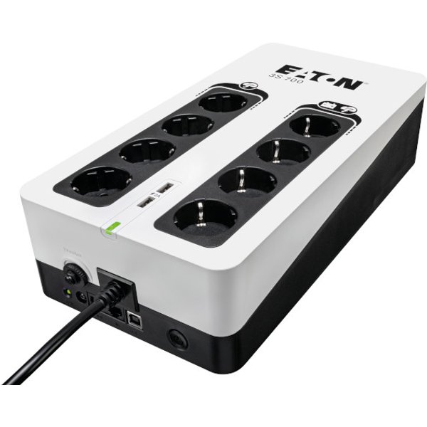 Eaton 3S700D Gruppo Di Continuità (Ups) Standby (Offline) 0,7 Kva 420 W 8 Presa(E) AC-image