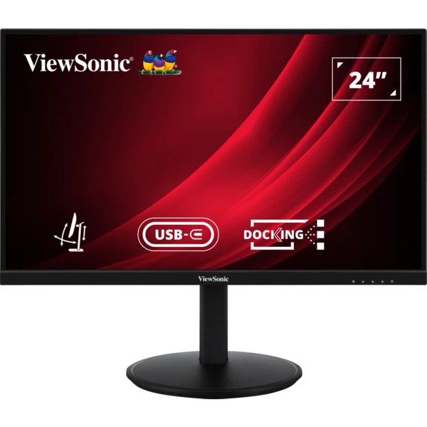 Viewsonic VG Series VG2409U-2 Monitor PC 60,5 Cm (23.8") 1920 X 1080 Pixel Full HD LED Nero-image