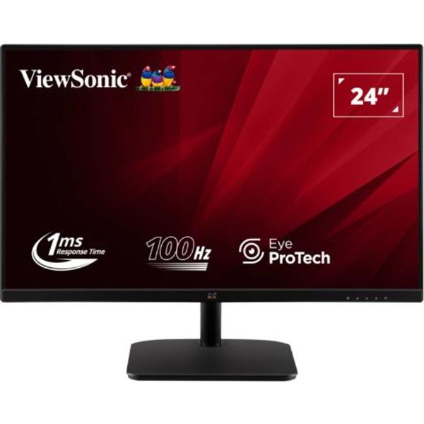 Viewsonic Value Series VA2432-MHD-3 Monitor PC 61 Cm (24") 1920 X 1080 Pixel Full HD LED Nero-image