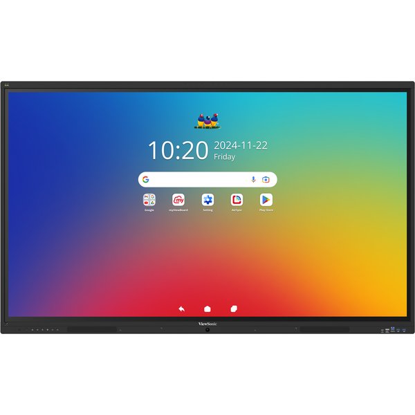 Viewsonic IFP9841 Lavagna Interattiva 2,49 M (98") 3840 X 2160 Pixel Touch Screen Nero USB-image