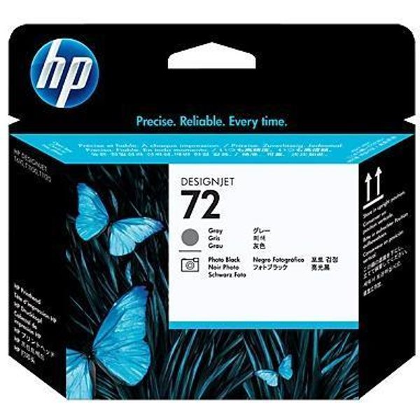 HP Testina Di Stampa Grigio E Nero Fotografico 72-image