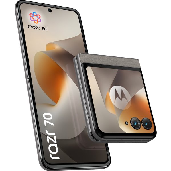 Motorola Razr 70 (8/256GB, Doppia Camera 50MP, Display Interno Fhd+ 6.9" 120Hz E Esterno 3.62", Mediatek Dimensity 7450X, 4800Mah, Turbopower 30W, Android 16), Pantone Hematite-image