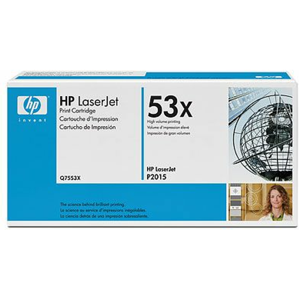 HP Cartuccia Toner Originale Nero Ad Alta Capacità Laserjet 53X-image