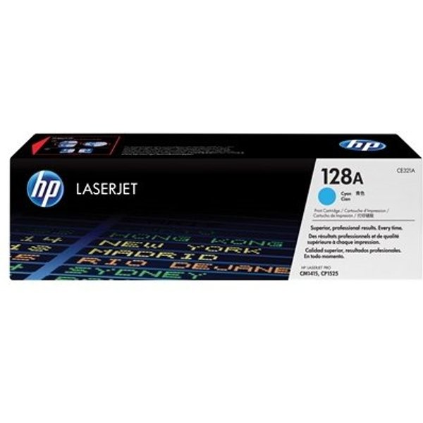 HP Cartuccia Toner Originale Ciano Laserjet 128A-image