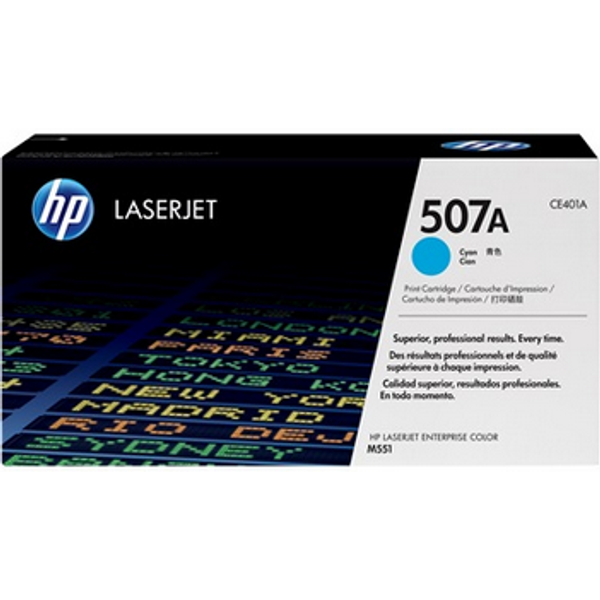 HP Cartuccia Toner Originale Ciano Laserjet 507A-image