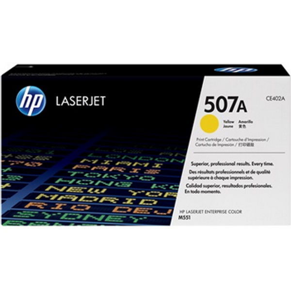 HP Cartuccia Toner Originale Giallo Laserjet 507A-image