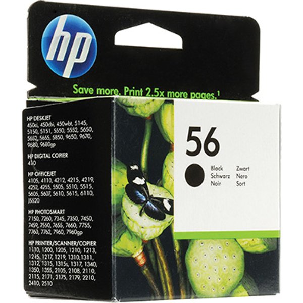 HP Cartuccia Originale Inchiostro Nero 56-image