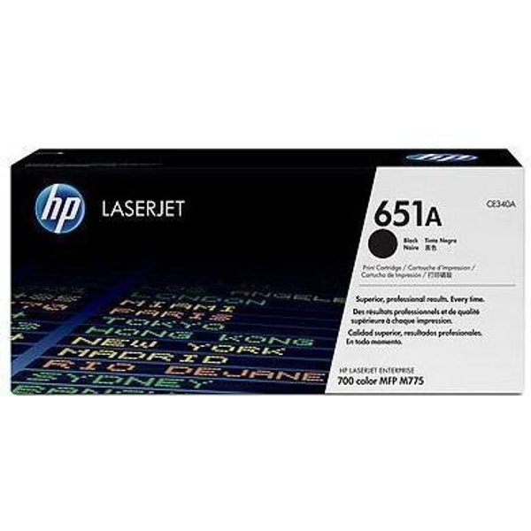 HP Cartuccia Toner Originale Nero Laserjet 651A-image