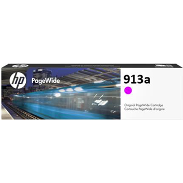HP Cartuccia Magenta Originale 913A Pagewide-image