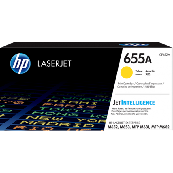 HP Cartuccia Toner Giallo Originale Laserjet 655A-image