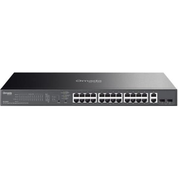 TP-Link ES228GP Switch Di Rete Gestito L2 Gigabit Ethernet (10/100/1000) Supporto Power Over Ethernet (Poe) Nero-image