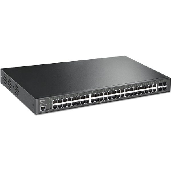 Switch TP-Link TL-SG3452XP 48P Gigabit Poe+,L2+ Managed,4 Slot Sfp+ 10GE, Power Budget 500W, 1U 19-Inch Rack-Mountable-image