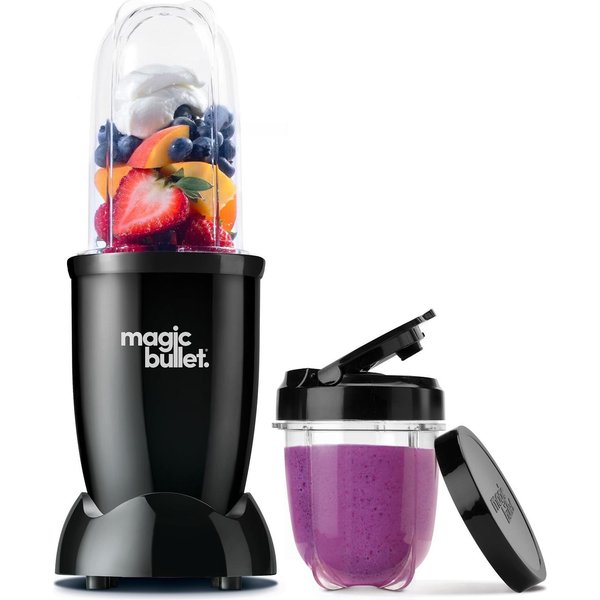 Frullatore NutriBullet Blender MBR06 Potenza 200W Caraffa Frullatore Capacita 500Ml Black Nero-image