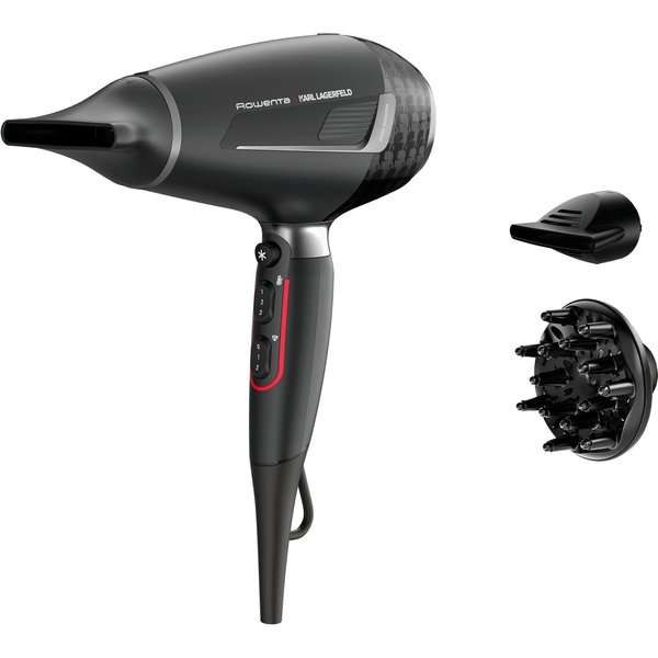 Rowenta K/Pro Stylist CV887L Asciuga Capelli 2200 W Nero-image