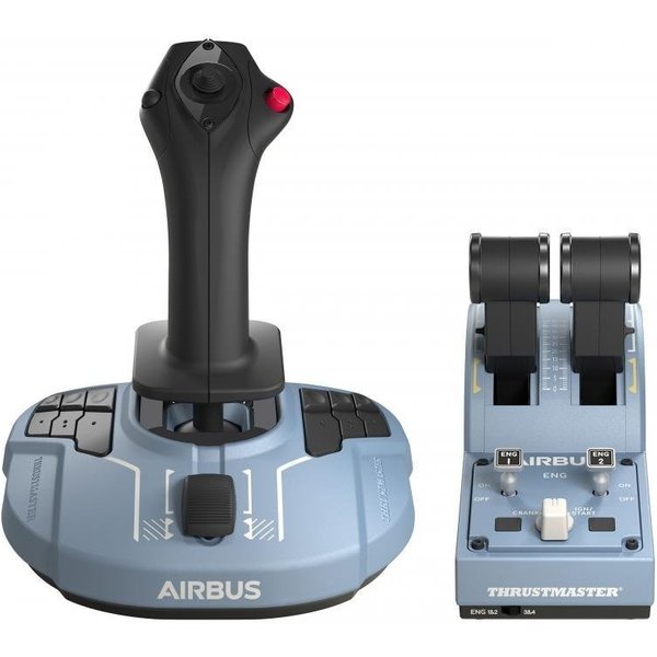 Thrustmaster TCA Officer Pack Airbus Edition Nero, Blu USB Simulazione Di Volo Analogico/Digitale PC-image