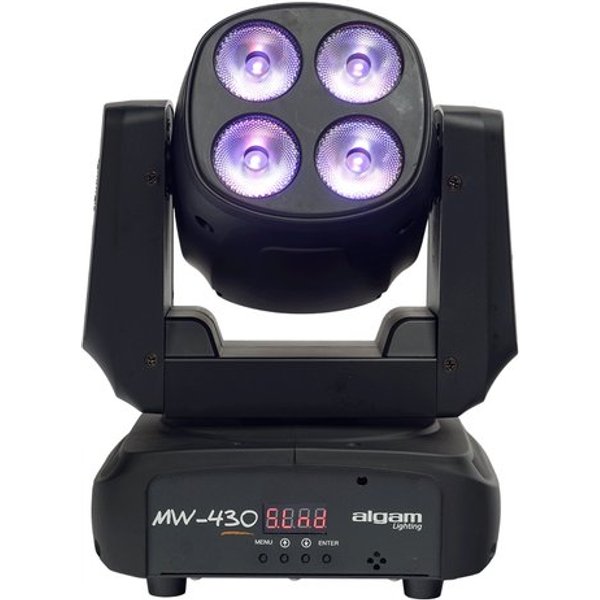 Testa Mobile Disc Jockey Algam Lighting 18700156 MW430 Wash Black-image