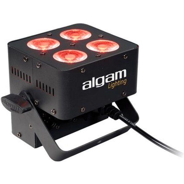 Proiettore Disc Jockey Algam Lighting 18700124 PAR 410 Quad Black-image