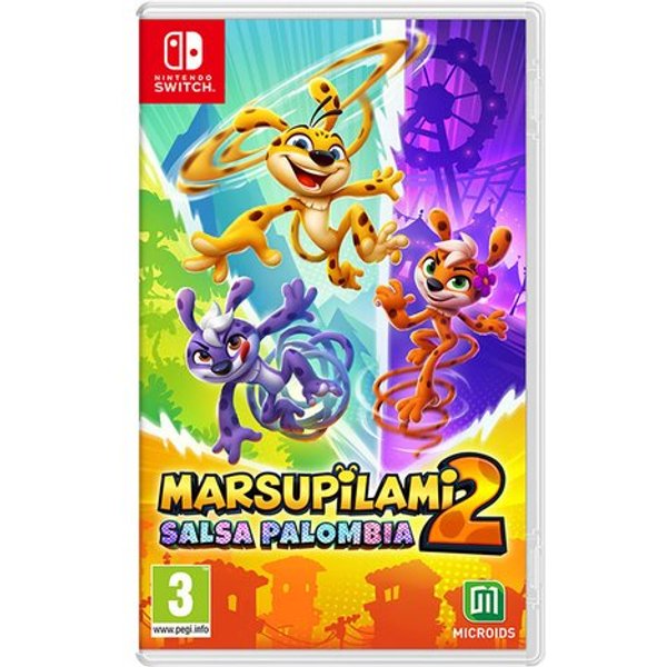 Videogioco Microids 1204456 Switch Marsupilami 2 Salsa Palombia-image