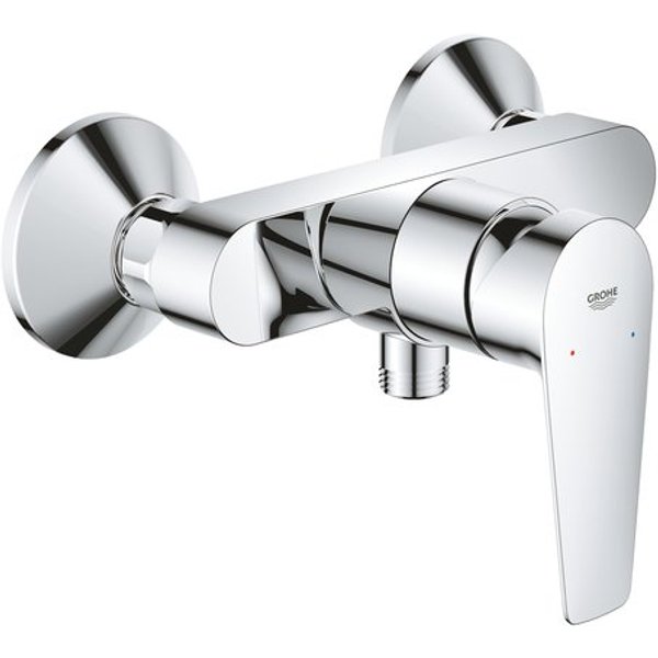 Miscelatore Doccia Grohe 23347001 Start Edge Esterno Cromo Starlight C-image
