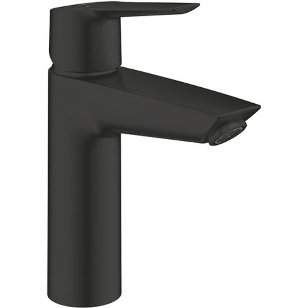 Miscelatore Lavabo Grohe 235752432 Start Bocca Alta Nero Opaco Nero Op-image