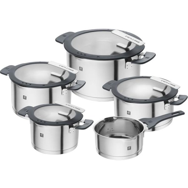 Zwilling Simplify Pot Set 5Pcs Stainless Steel 66870-005-0 668700050 (66870-005-0)-image
