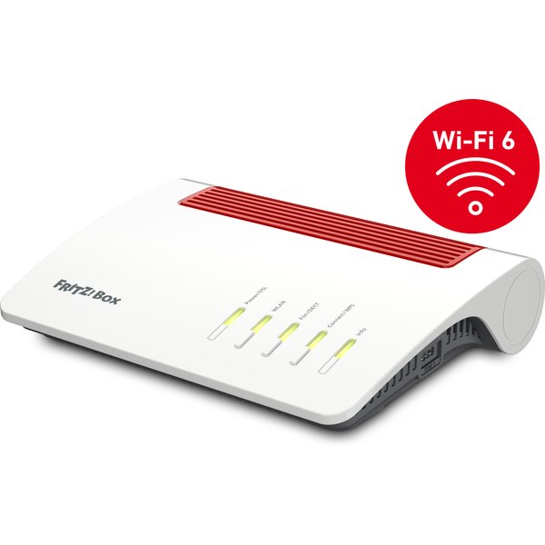Box 7590 AX Router Wireless Gigabit Ethernet Dual-Band (2.4 Ghz/5 Ghz) Bianco-image