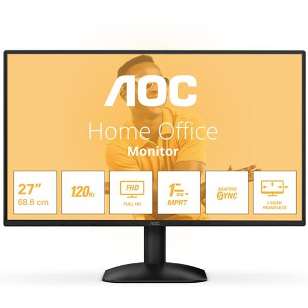 AOC B3 27B31H Monitor PC 68,6 Cm (27") 1920 X 1080 Pixel Full HD Nero-image