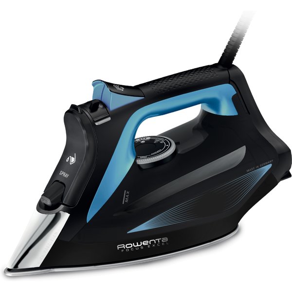 Rowenta DW5310 Ferro A Vapore Piastra Solare Microsteam 400 HD Laser 2700 W Nero, Blu-image