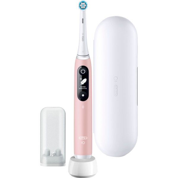 Oral-B 445197 Spazzolino Elettrico Adulto Spazzolino A Vibrazione Rosa, Bianco-image